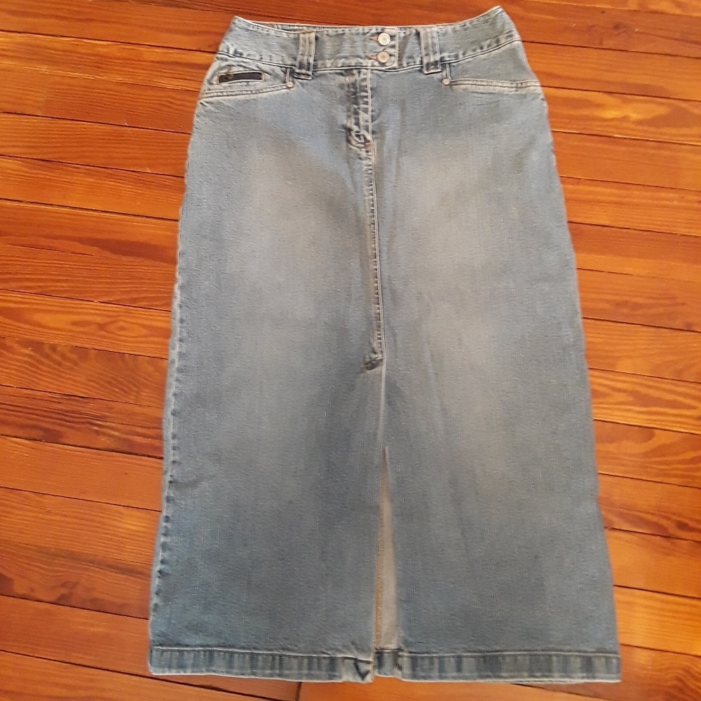 Faded Glory Denim Skirt